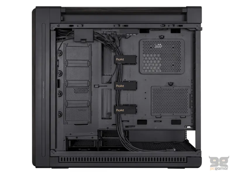 ASUS PROART PA602 WOOD METAL PWM BLACK kućište crno 