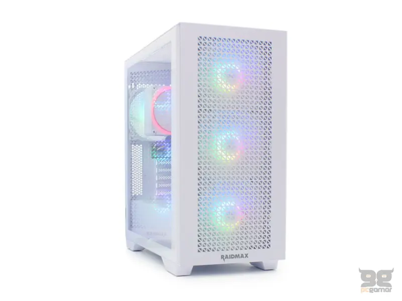 RAIDMAX Kućište MESHIAN X605 (X605TWF) belo bez napajanja 