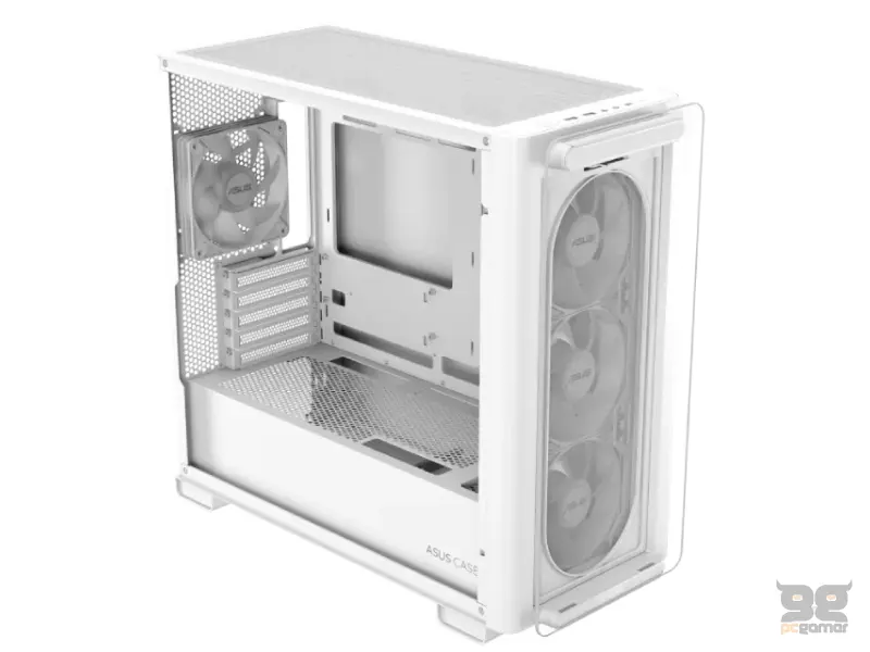 ASUS A23 PLUS TG ARGB micro-ATX kućište belo 