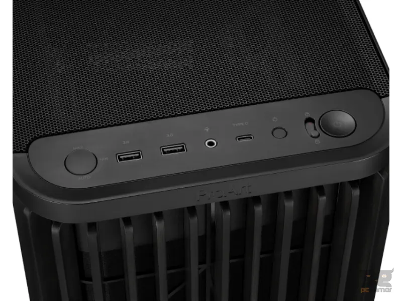 ASUS PROART PA401 WOOD METAL PWM BLACK kućište crno 