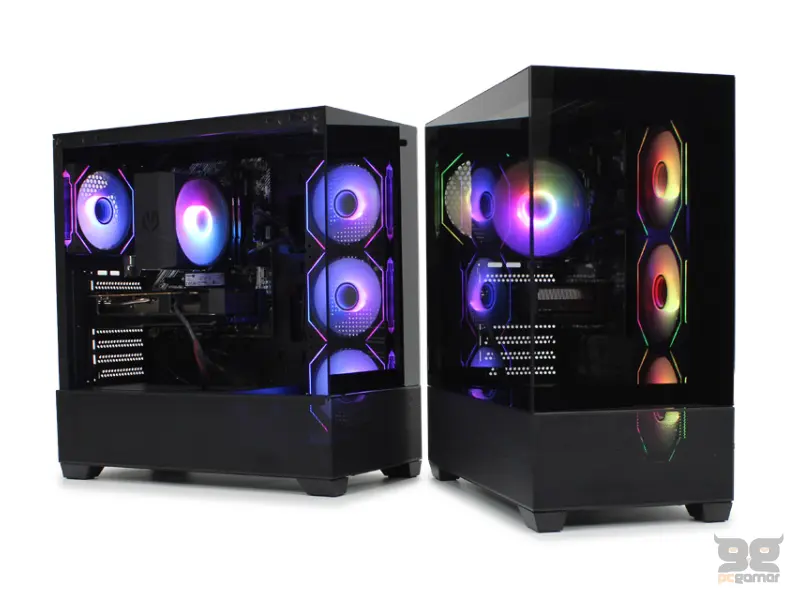 IG-MAX Kućište  X218B-4F Black Horizon glass 