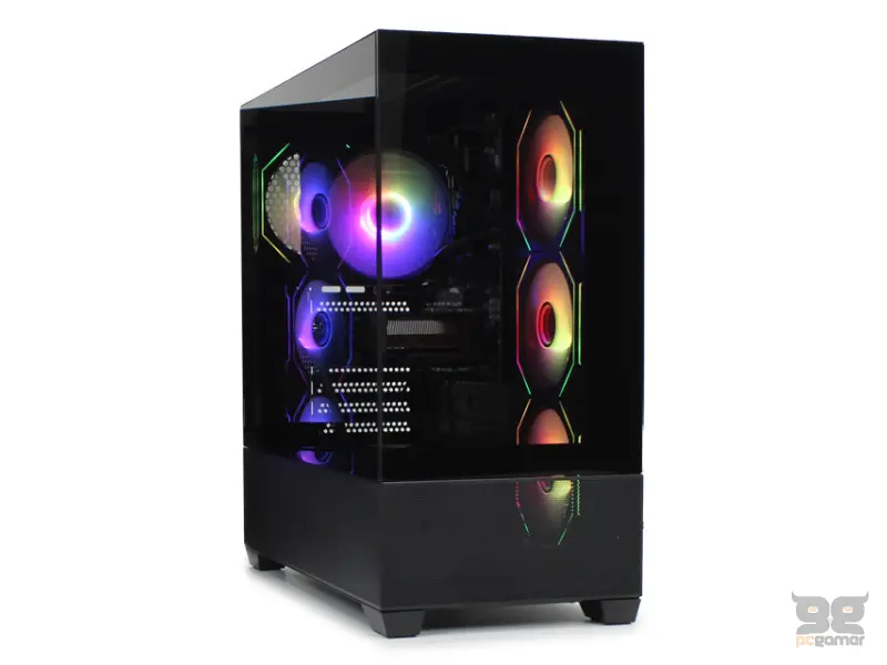 IG-MAX Kućište  X218B-4F Black Horizon glass 