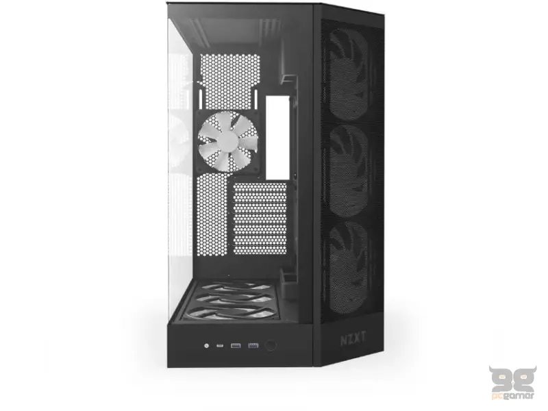 NZXT H9 Flow RGB+ Gaming kućište crno (CM-H92FB-P1) 