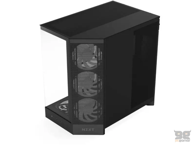 NZXT H9 Flow RGB+ Gaming kućište crno (CM-H92FB-P1) 