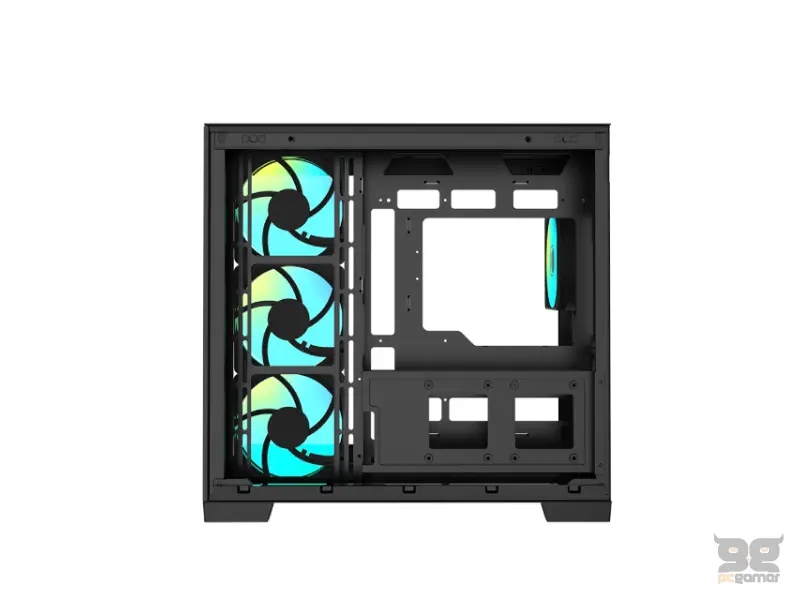 RAIDMAX Kućište INFINITA i610 CHROME crno 