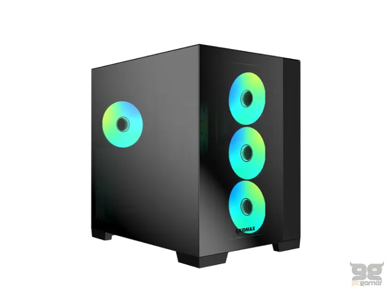 RAIDMAX Kućište INFINITA i610 CHROME crno 