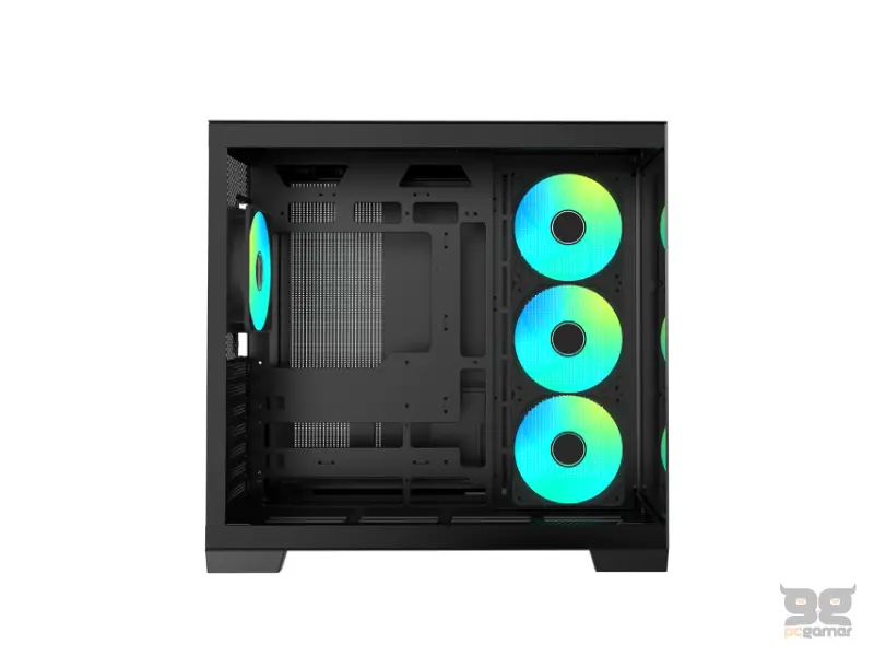 RAIDMAX Kućište INFINITA i610 CHROME crno 