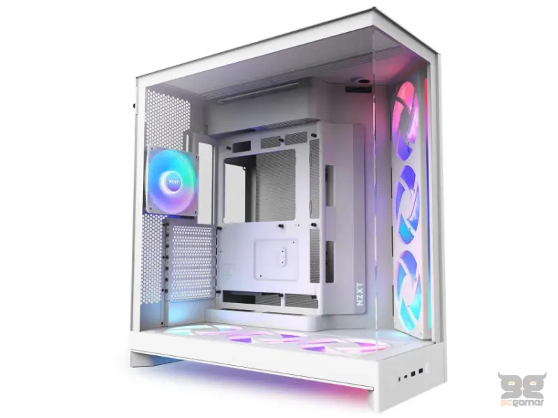 NZXT H9 Flow RGB+ Gaming kućište belo (CM-H92FW-P1) 