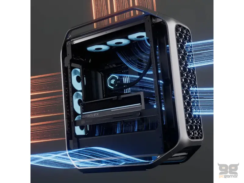 COOLER MASTER COSMOS Alpha Silver Gaming kućište (C700-KGNN-S00) sivo 