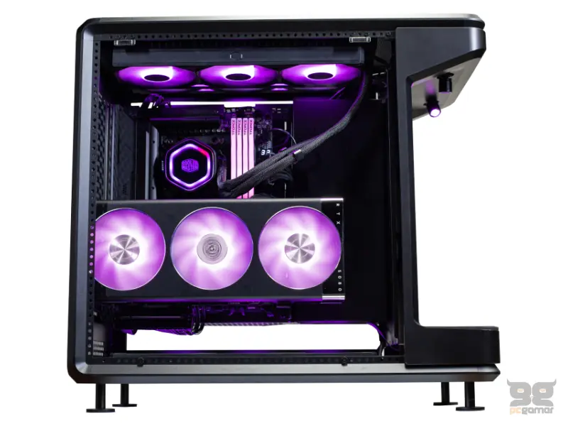 COOLER MASTER MasterFrame 360 Stage LCD kućište (MF360-KHNN-S02) 