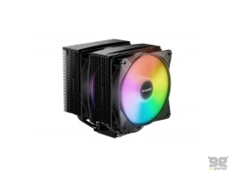 Be Quiet CPU Cooler RURE ROCK PRO 3 LX Black RGB (1200, 1700, 1851, AM4, AM5) TDP 250W