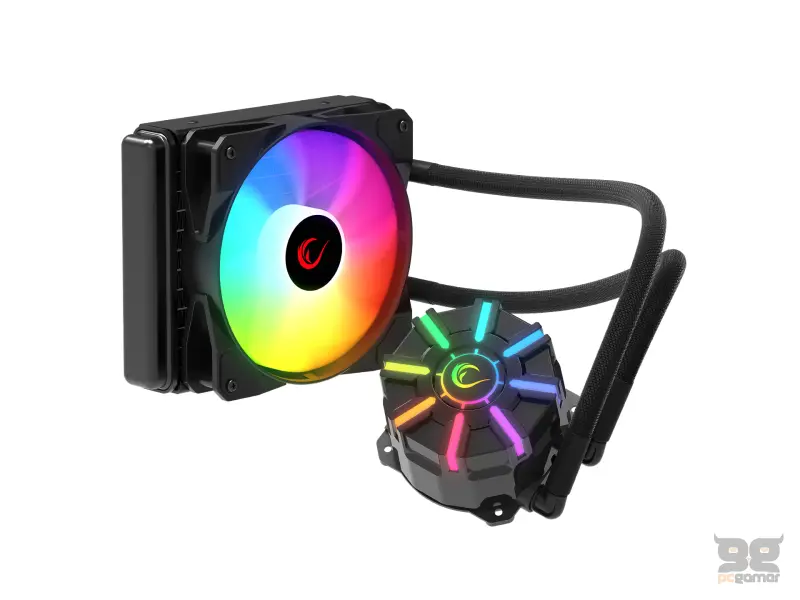 Rampage CPU Cooler HELIOS 120 RGB (1700, 1200, AM5, AM4)