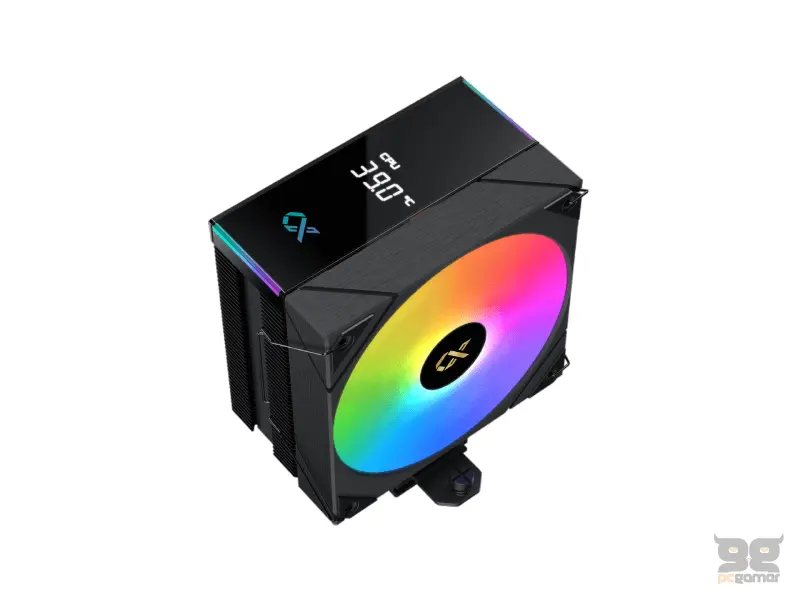 Xigmatek CPU Cooler EN45882 AK4 Digital Display (1851, AM5) Black