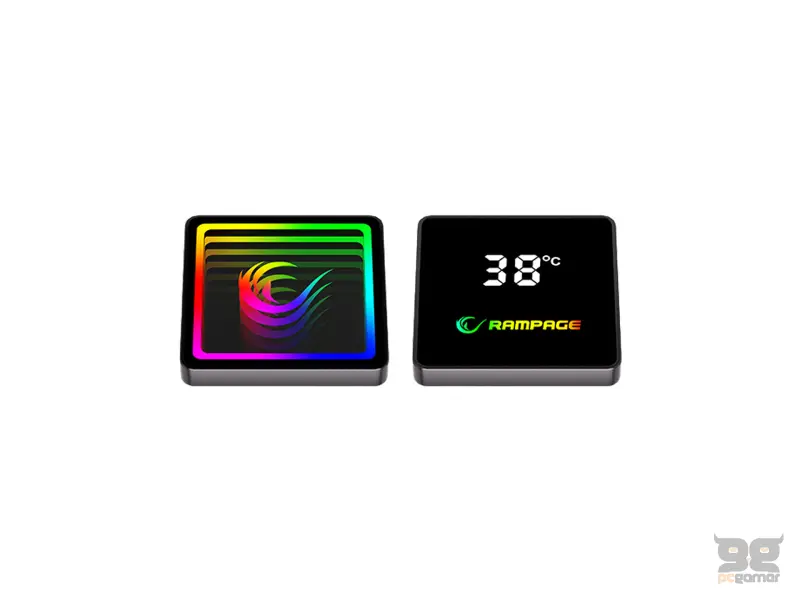 Rampage CPU Cooler INFINITE V360 ARGB 360mm (1851, 1700, AM5)