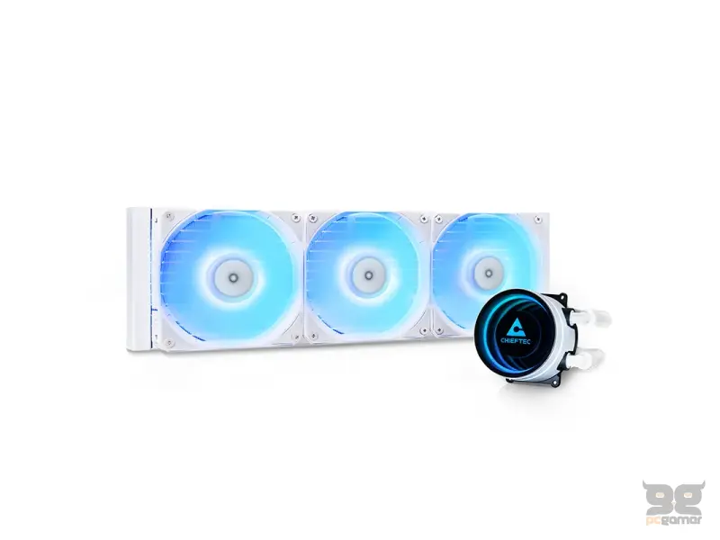 Chieftec CPU Cooler Iceberg White 360 ARGB (1851, 1700, 1200, AM5, AM4)