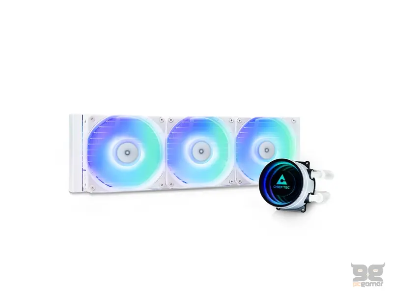 Chieftec CPU Cooler Iceberg White 360 ARGB (1851, 1700, 1200, AM5, AM4)