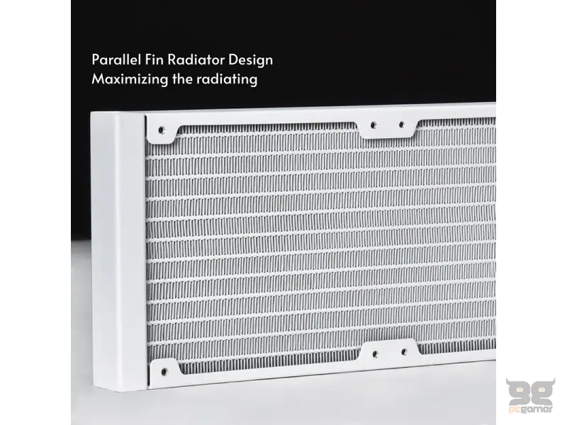 Chieftec CPU Cooler Iceberg White 360 ARGB (1851, 1700, 1200, AM5, AM4)