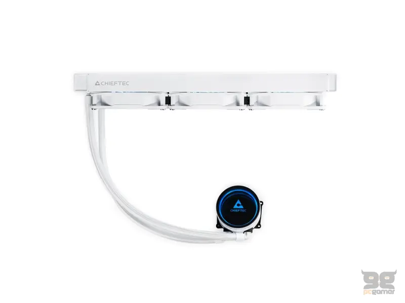 Chieftec CPU Cooler Iceberg White 360 ARGB (1851, 1700, 1200, AM5, AM4)