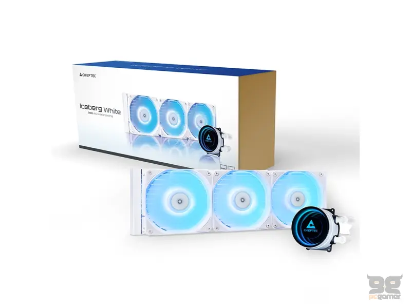 Chieftec CPU Cooler Iceberg White 360 ARGB (1851, 1700, 1200, AM5, AM4)