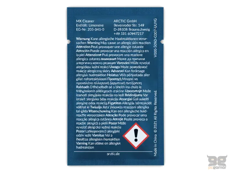 Arctic Cooling MX Cleaner (40pcs)