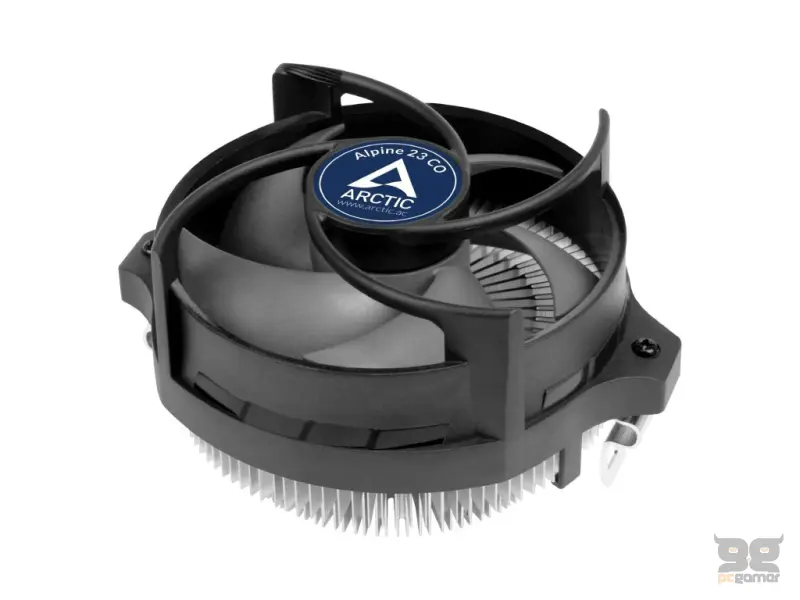 ARCTIC Alpine 23 CO Compact AMD CPU Cooler, 90 mm Fan, 2002700 rpm, Dual Ball Bearing, AM5, AM4