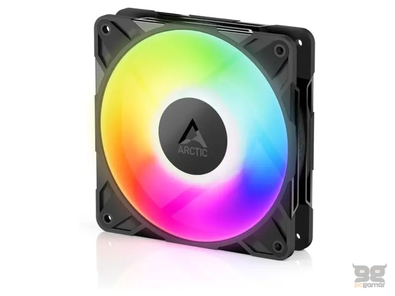 ARCTIC P12 Pro A-RGB 120 mm A-RGB PWM Fan with Cable Splitter 600-3000 RPM