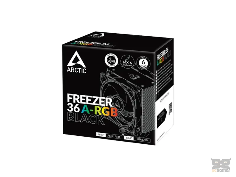 Freezer 36 A-RGB Intel: 1851, 1700; AMD: AM4, AM5
