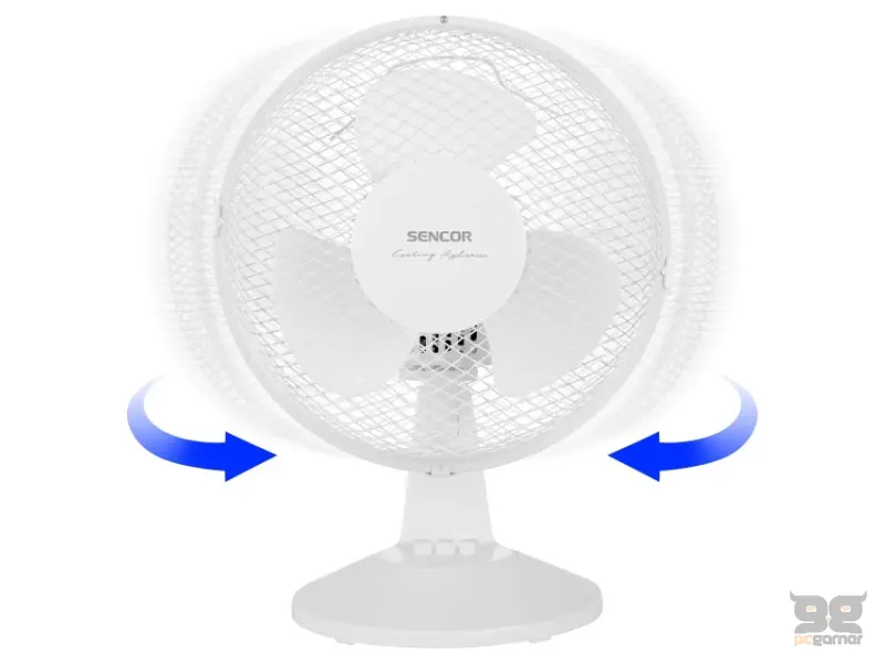 SENCOR SFE 2310WH Stoni ventilator bijeli 