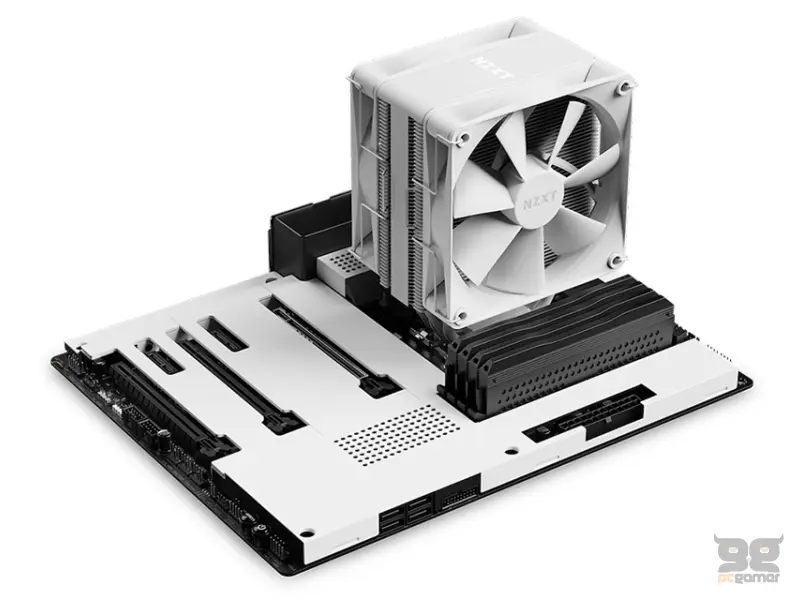 NZXT T120 procesorski hladnjak beli (RC-TN120-W1) 