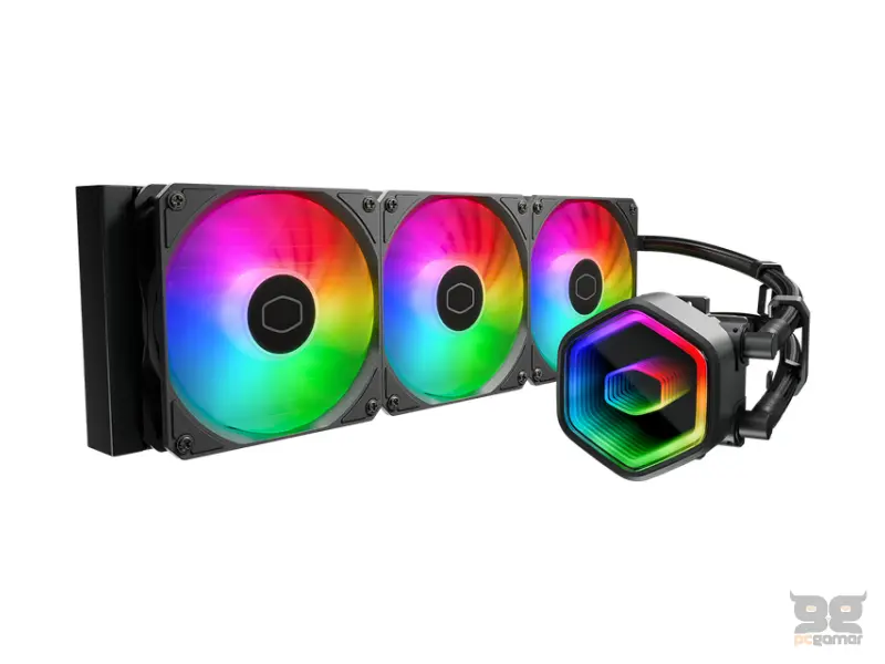COOLER MASTER MasterLiquid 360 Core II ARGB vodeno hlađenje crno (MLW-D36M-A18PA-R1) 