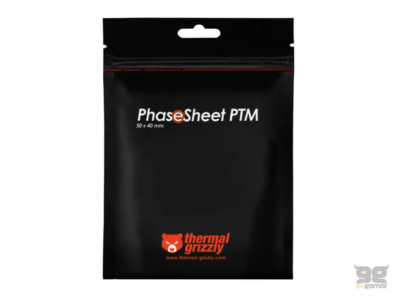 THERMAL GRIZZLY TG PhaseSheet PTM - 50x 40x 0,2mm termal pad (TG-PS-50-40) 