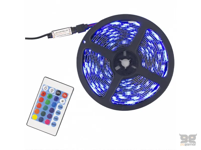 White Shark HELIOS RGB LED traka sa daljinskim 3m