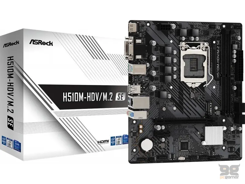 AsRock MB H510M-HDV/M.2 SE mATX D4