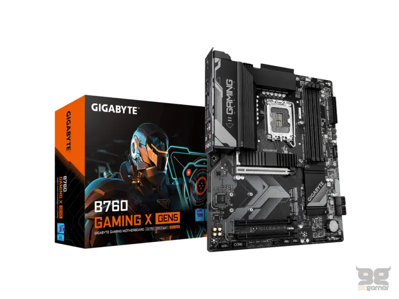 GIGABYTE INTEL MB B760 GAMING X GEN5 , 4*DDR5 7600MHz, 3*PCIe 4.0, HDMI/DP, 2.5GbE LAN, LGA 1700
