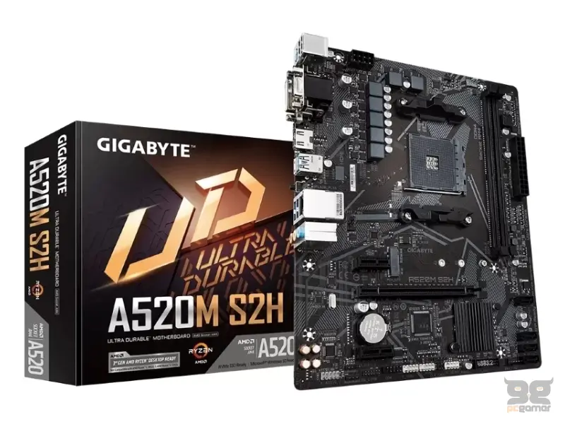 GIGABYTE A520M S2H rev. 1.0 