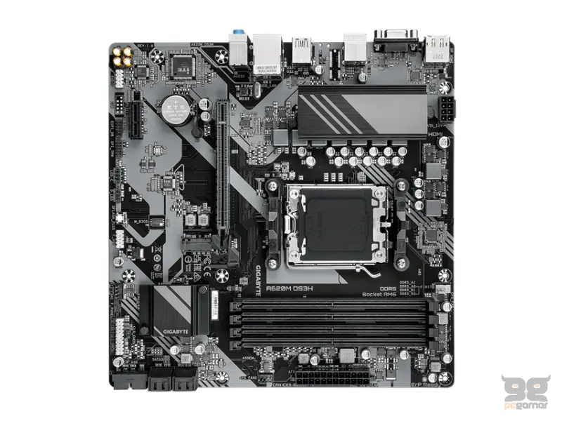 GIGABYTE A620M DS3H rev. 1.0 