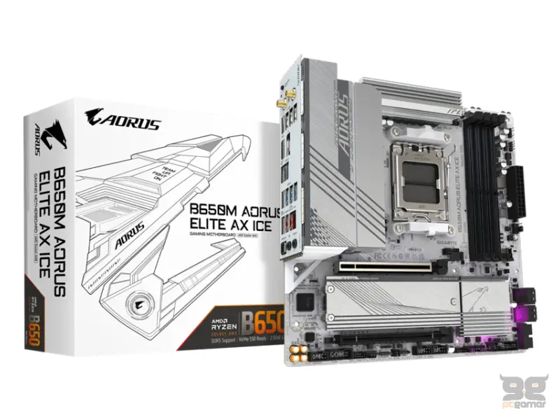 GIGABYTE B650M A ELITE AX ICE rev. 1.x 