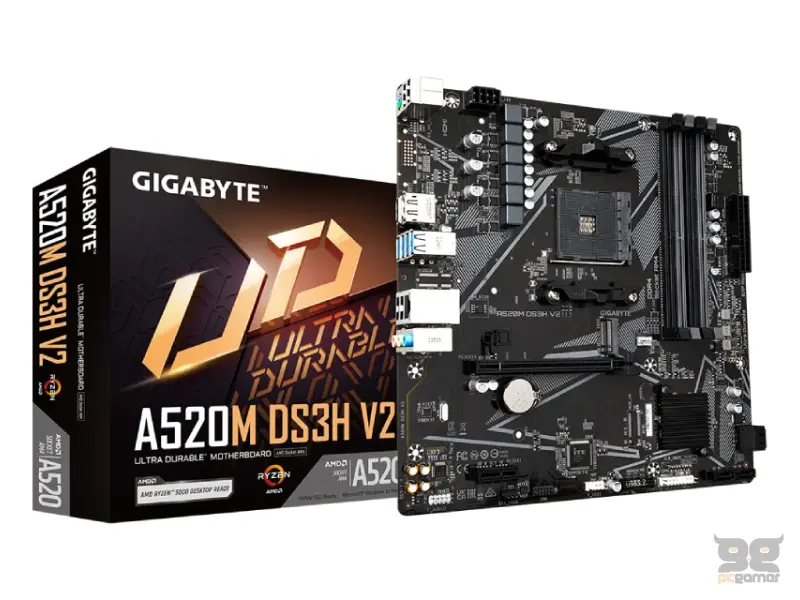 GIGABYTE A520M DS3H V2 rev. 1.x 