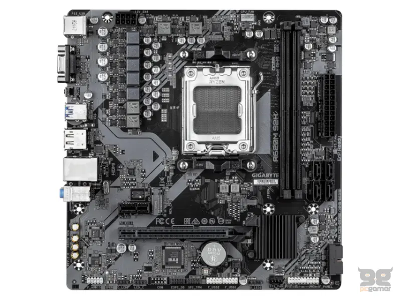 GIGABYTE A620M S2H rev. 2.x 