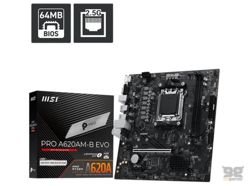 MSI PRO A620AM-B EVO 