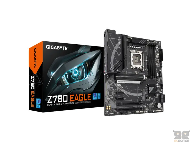 GIGABYTE INTEL MB Z790 EAGLE Rev 1.0 , 4*DDR5 7600MHz, 3*PCIe 4.0, HDMI/DP, 2.5GbE LAN, LGA 1700