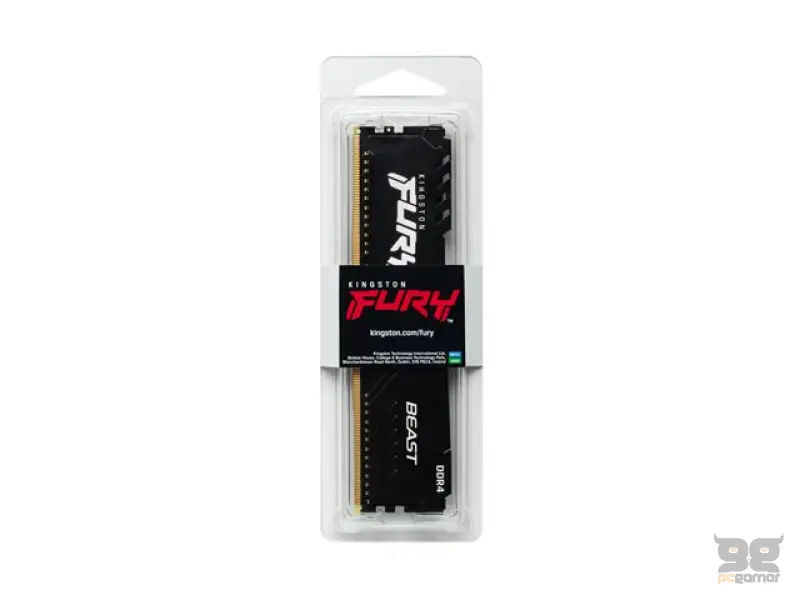 MEM DDR4.16GB 3200MHz (2x8) FURY Beast KF432C16BBK2/16