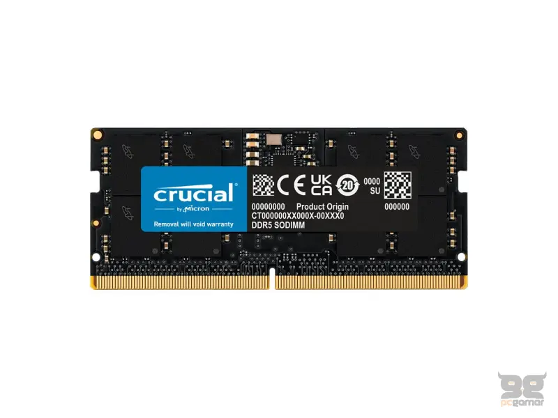 Crucial RAM 16GB DDR5 5600MTs SODIMM