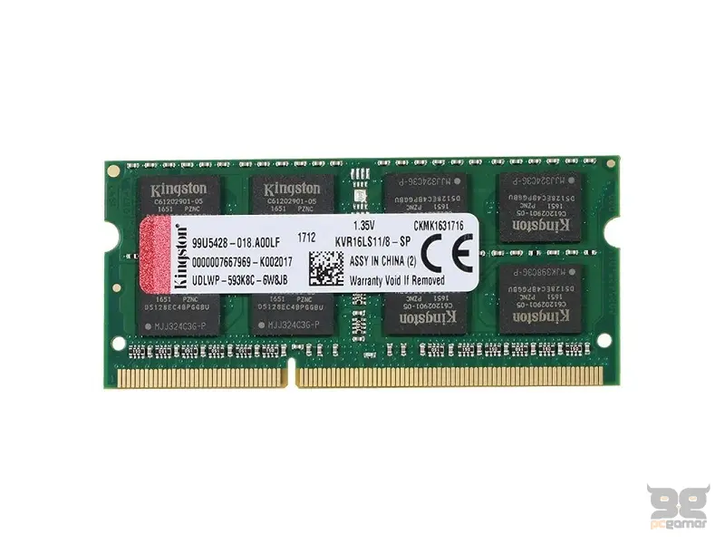 SODIMM DDR3L 8GB 1600MHz