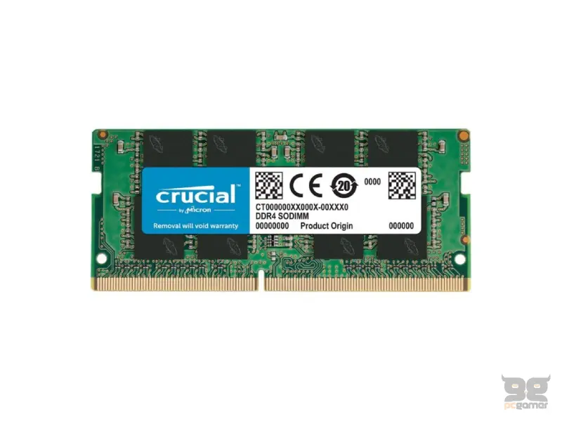 CRUCIAL SODIMM 16GB DDR4 3200 MHz,  Laptop Memory, CL22, 1.2V, 260-Pin