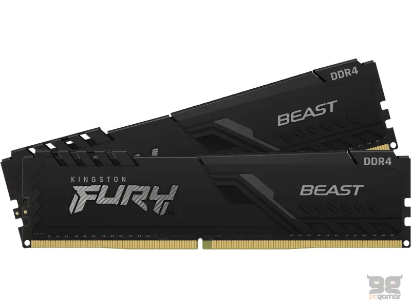 KINGSTON DIMM DDR4 32GB (2x16GB kit) 3200MT/s KF432C16BBK2/32 Fury Beast Black 