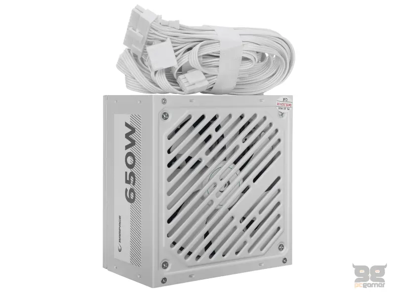 Rampage Napajanje RMP-650-80PB 650W 80+ Bronze Active PFC White