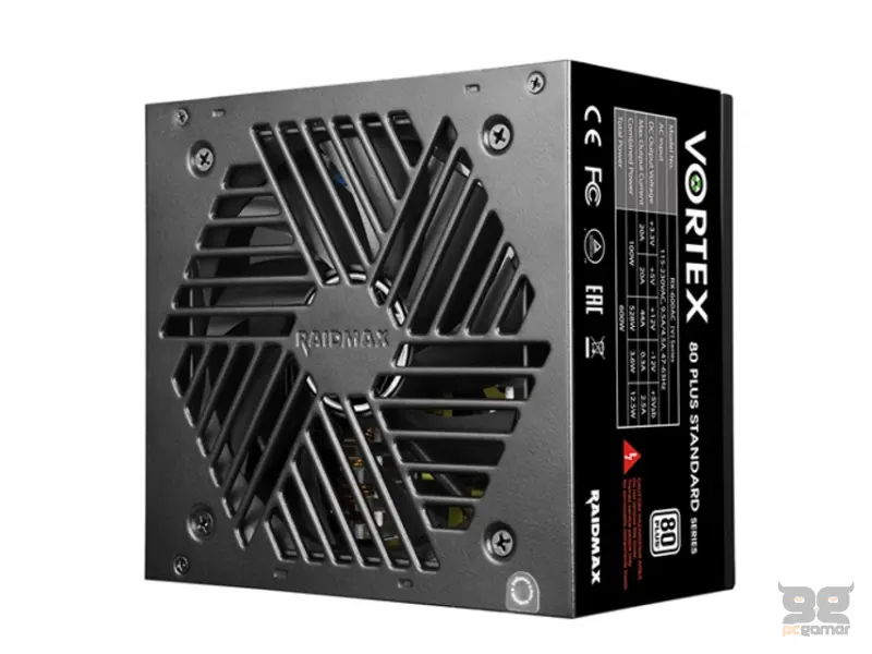 RAIDMAX Napajanje 600W Vortex RX-600AC-V 80PLUS WHITE 