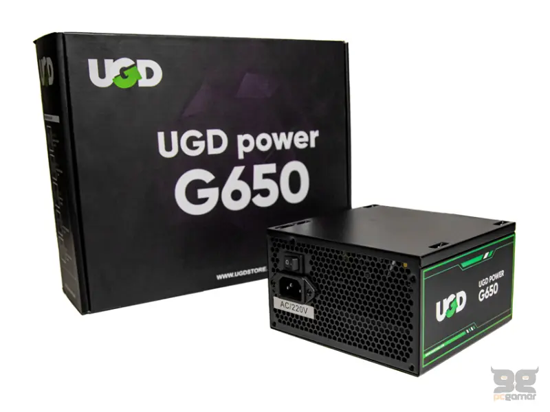 UGD G650 PFC black napajanje 