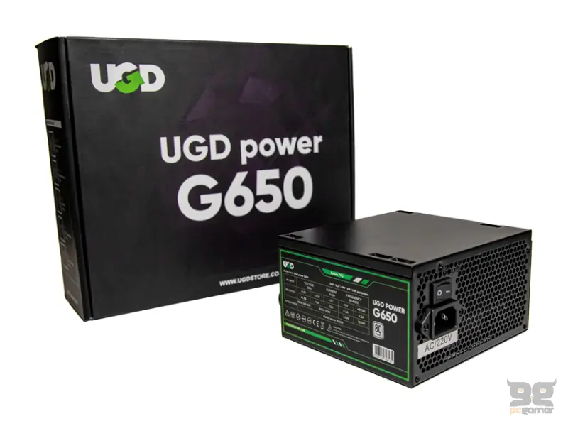 UGD G650 PFC black napajanje 